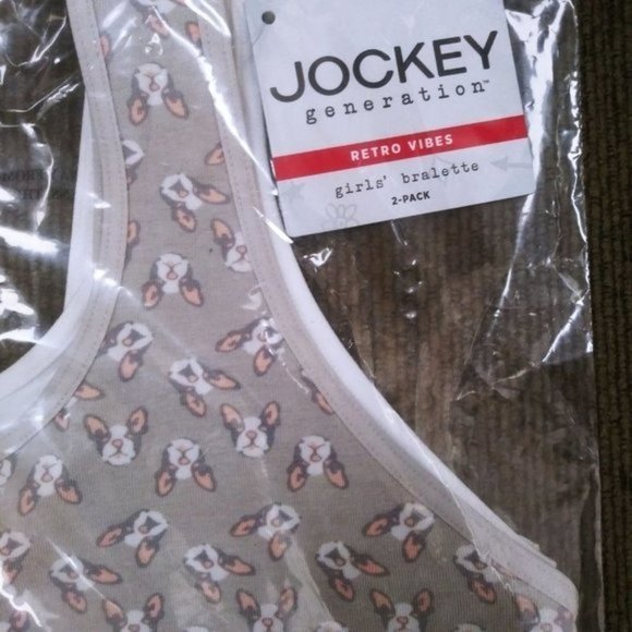 Girls Jockey Generation Bralette‎ Pack of 2 - Picture 2 of 4